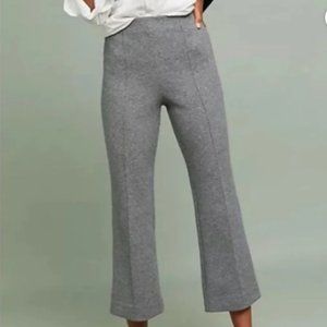 Cartonnier by Anthropologie Gray Knit Wide Leg Crop- Size Small